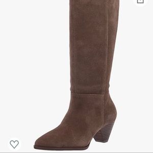 Lucky Brand Suede Fukko Boot in Coffee NEW IN BOX